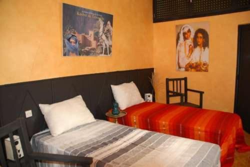 Riad Pegase Tazentout Azougar Chambre photo